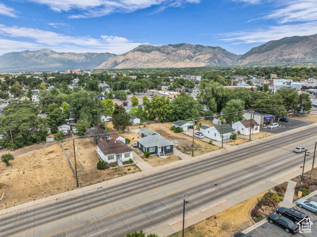260 36th Street Ogden, UT 84401 - Photo 10 of 15 Aerial perspective of suburban area featuring a mountainous background