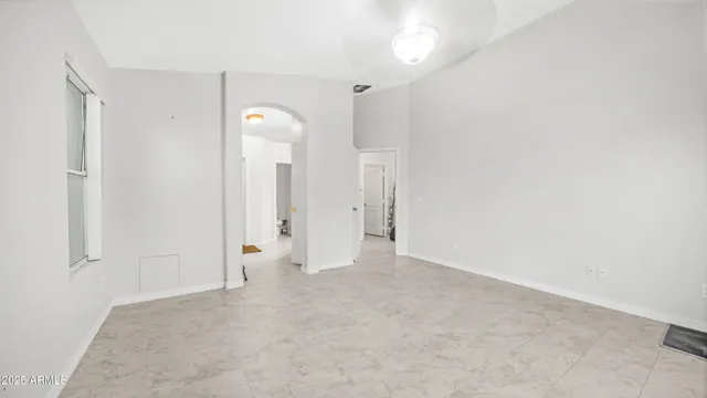 a bathroom with a sink double vanity and a mirror