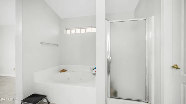 a view of a porch and garden