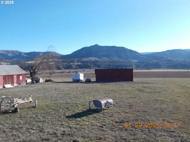 a view of outdoor space and mountain view