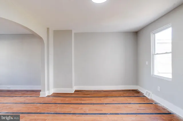 a view of wooden floor