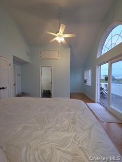 12-14 West 5th Road Queens, NY 11693 - Photo 21 of 43 a view of a big room with chandelier fan and windows
