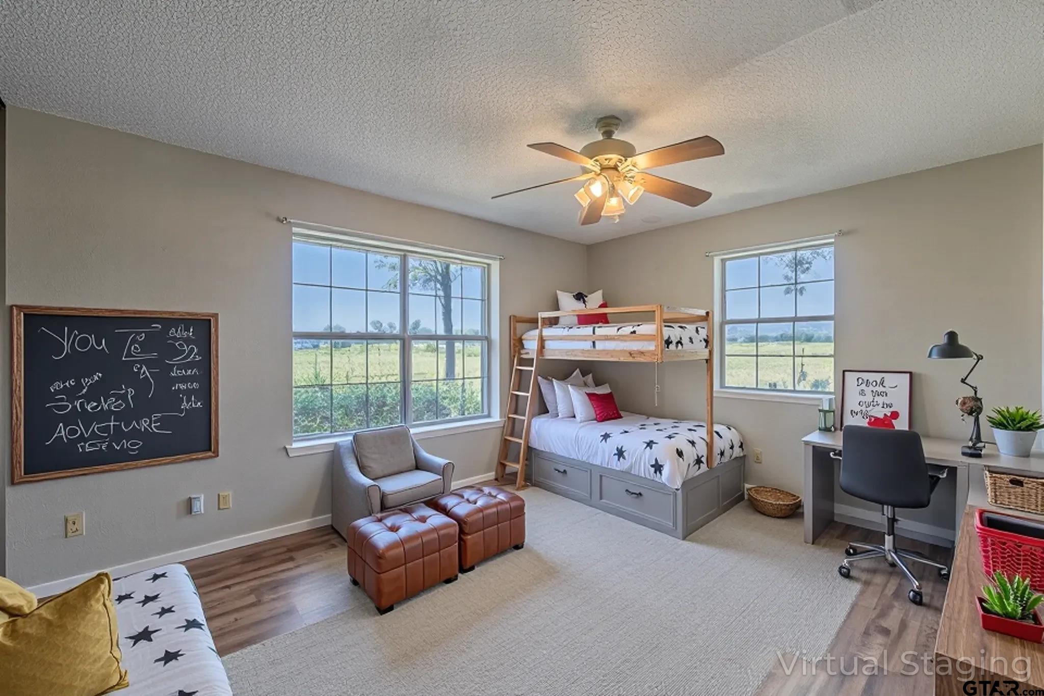 401 VZ County Road Canton, TX 75103 - Photo 29 of 45 a bedroom with furniture and a large window