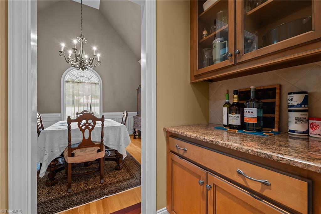 5822 Crutchfield Farm Road Oak Ridge, NC 27310 - Photo 17 of 47 Butler's pantry between DR and kitchen