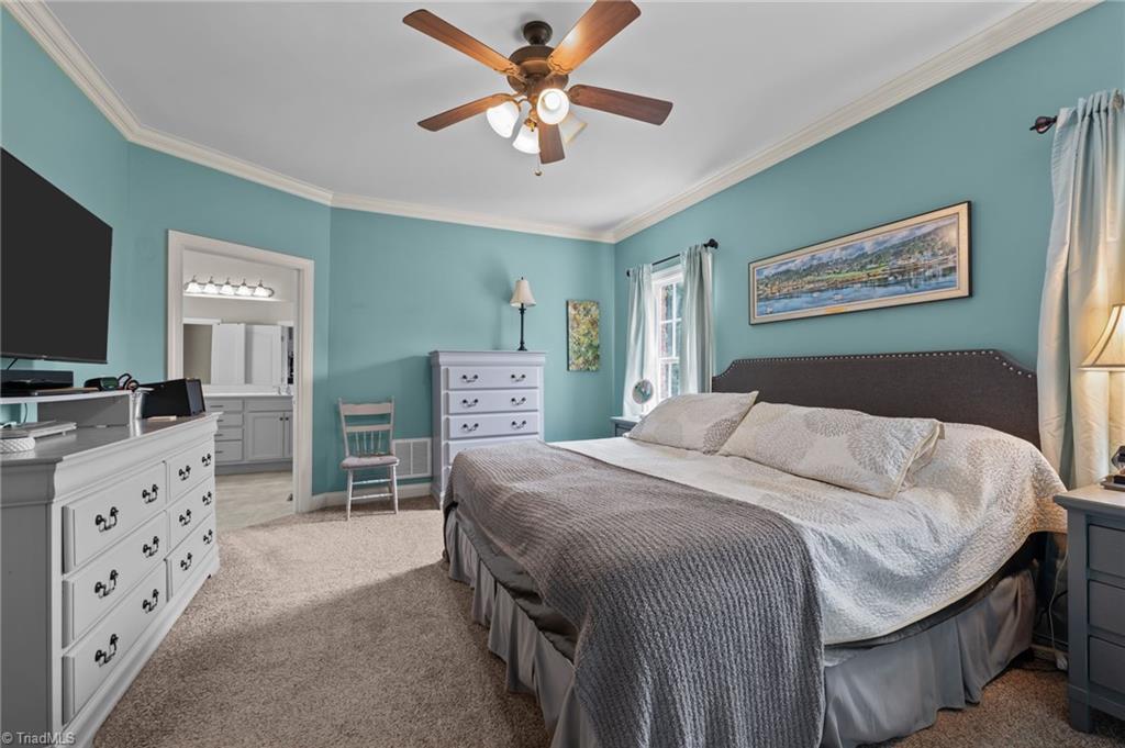 5822 Crutchfield Farm Road Oak Ridge, NC 27310 - Photo 26 of 47 Main level primary