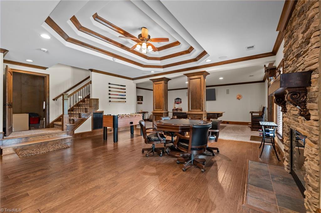 5822 Crutchfield Farm Road Oak Ridge, NC 27310 - Photo 37 of 47 Walk-in storage from basement