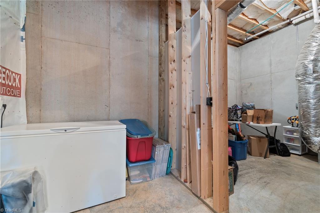 5822 Crutchfield Farm Road Oak Ridge, NC 27310 - Photo 44 of 47 Storage area off basement