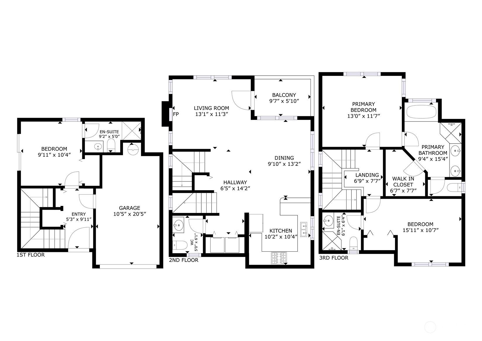 2622 East Union Street Seattle, WA 98122 - Photo 30 of 30 a picture of a floor plan