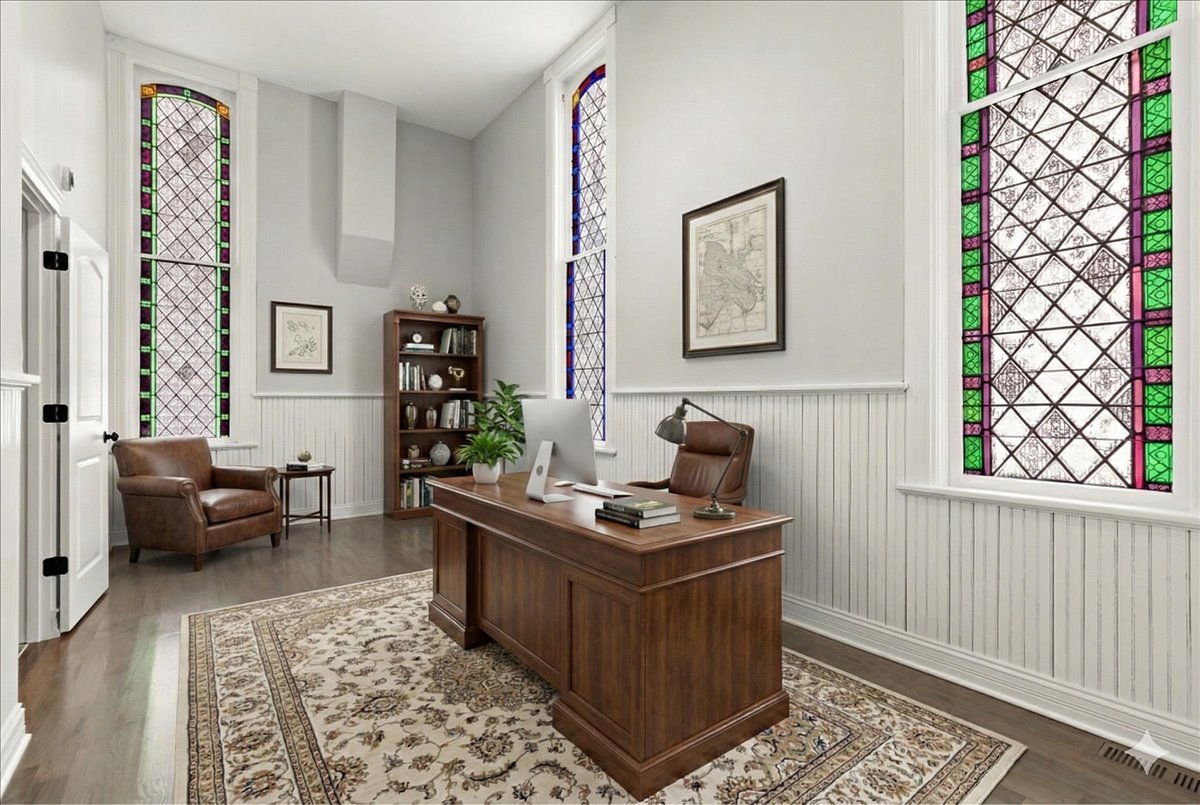 200 West Crawford Street Peotone, IL 60468 - Photo 21 of 42 a bedroom with furniture wooden floor and window