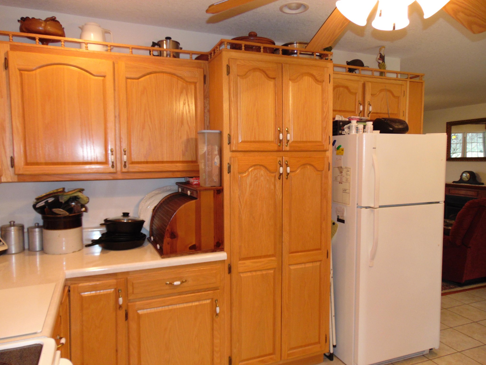 4019 Decatur Highway Kingston, TN 37763 - Photo 12 of 13 a view of a refrigerator and cabinets
