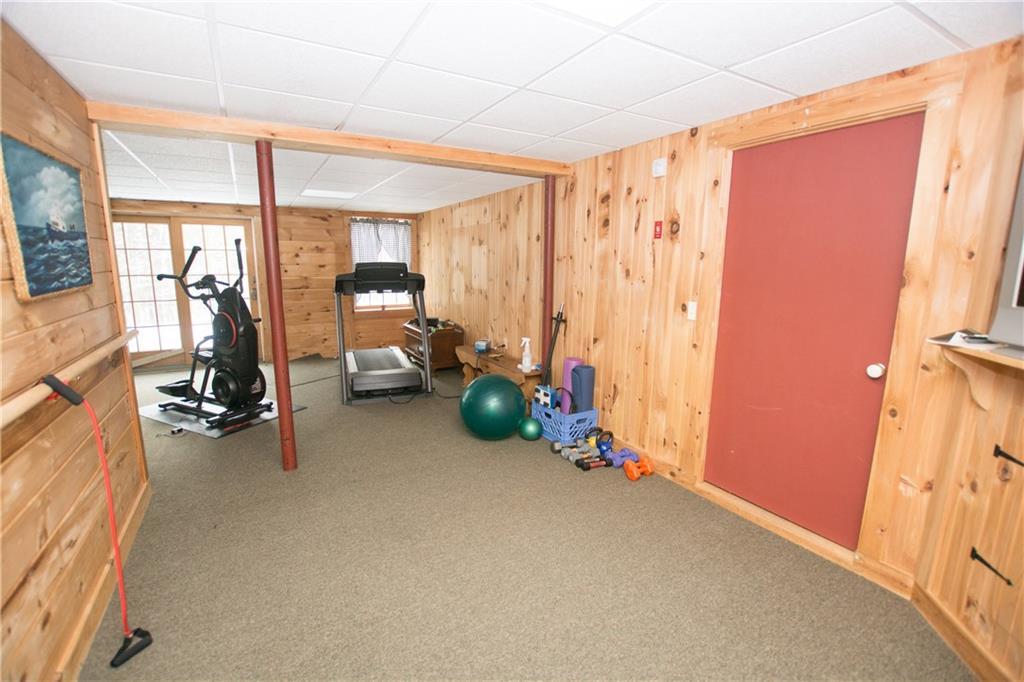 76 Gurnet Landing Road Harpswell, ME 04079 - Photo 27 of 35 The finished basement has room for...