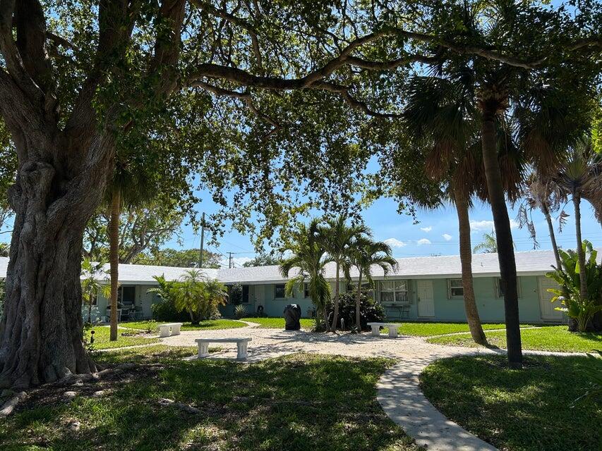 3801 Northeast 22nd Terrace, Unit 5 Lighthouse Point, FL 33064 - Photo 2 of 14 common area patio
