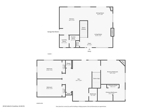 $725,000 | 25152 Valle Drive, Crestline, CA 92325