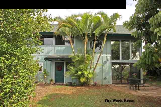 1390 Kokomo Road Haiku, HI 96708 - Photo 8 of 30 a front view of a house with garden