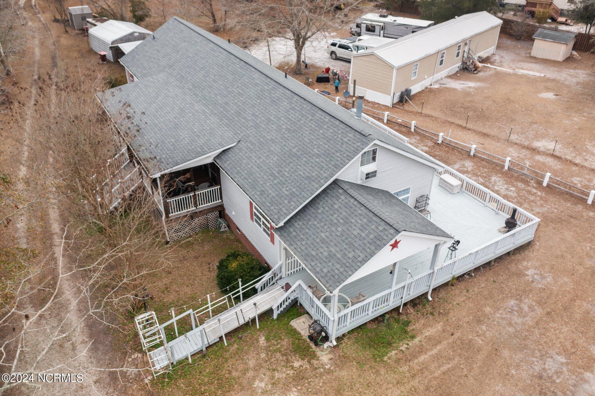 334 Old Folkstone Road Holly Ridge, NC 28445 - Photo 41 of 42 aerial