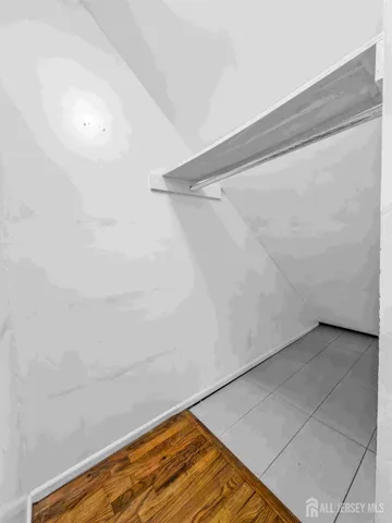 a view of a room with an empty space