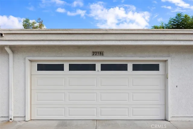 a close view of closet