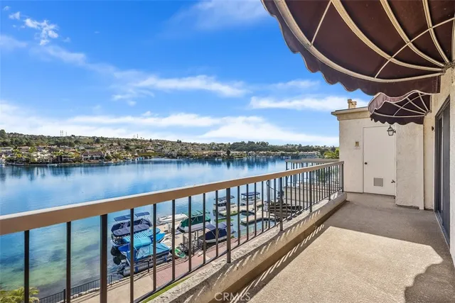 a view of city from balcony