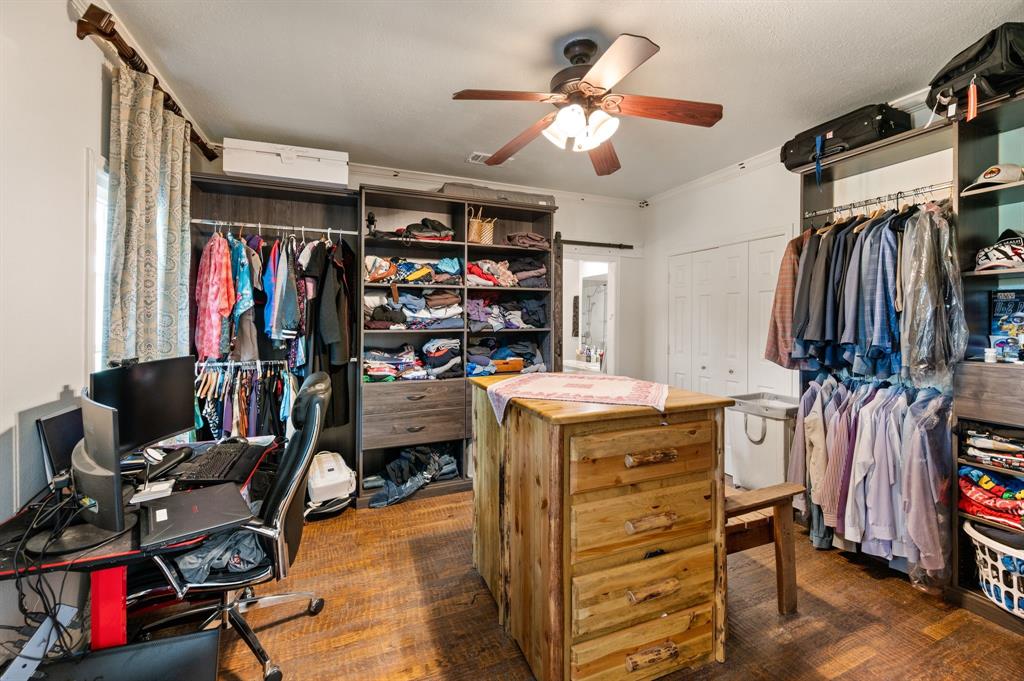 11 Country Ridge Road Melissa, TX 75454 - Photo 21 of 40 Very large closet off of the primary bathroom. Can also be covered back to an office space or another bedroom.