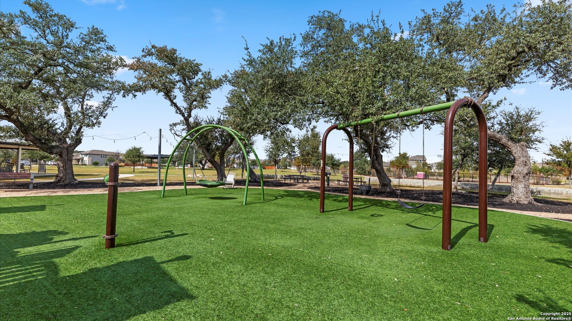 1551 Terrys Gate Road New Braunfels, TX 78132 - Photo 29 of 32 a view of a park with swings