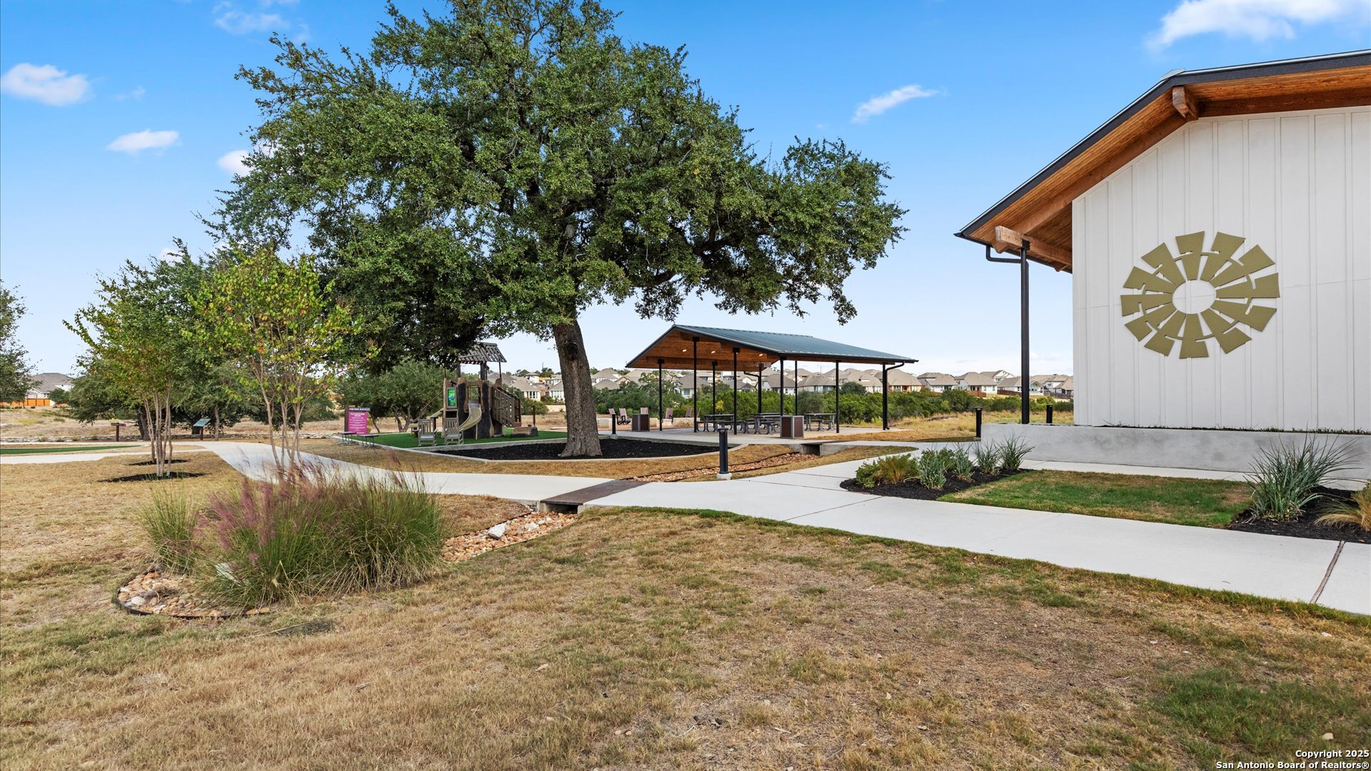 1551 Terrys Gate Road New Braunfels, TX 78132 - Photo 32 of 32 a view of a swimming pool with a patio