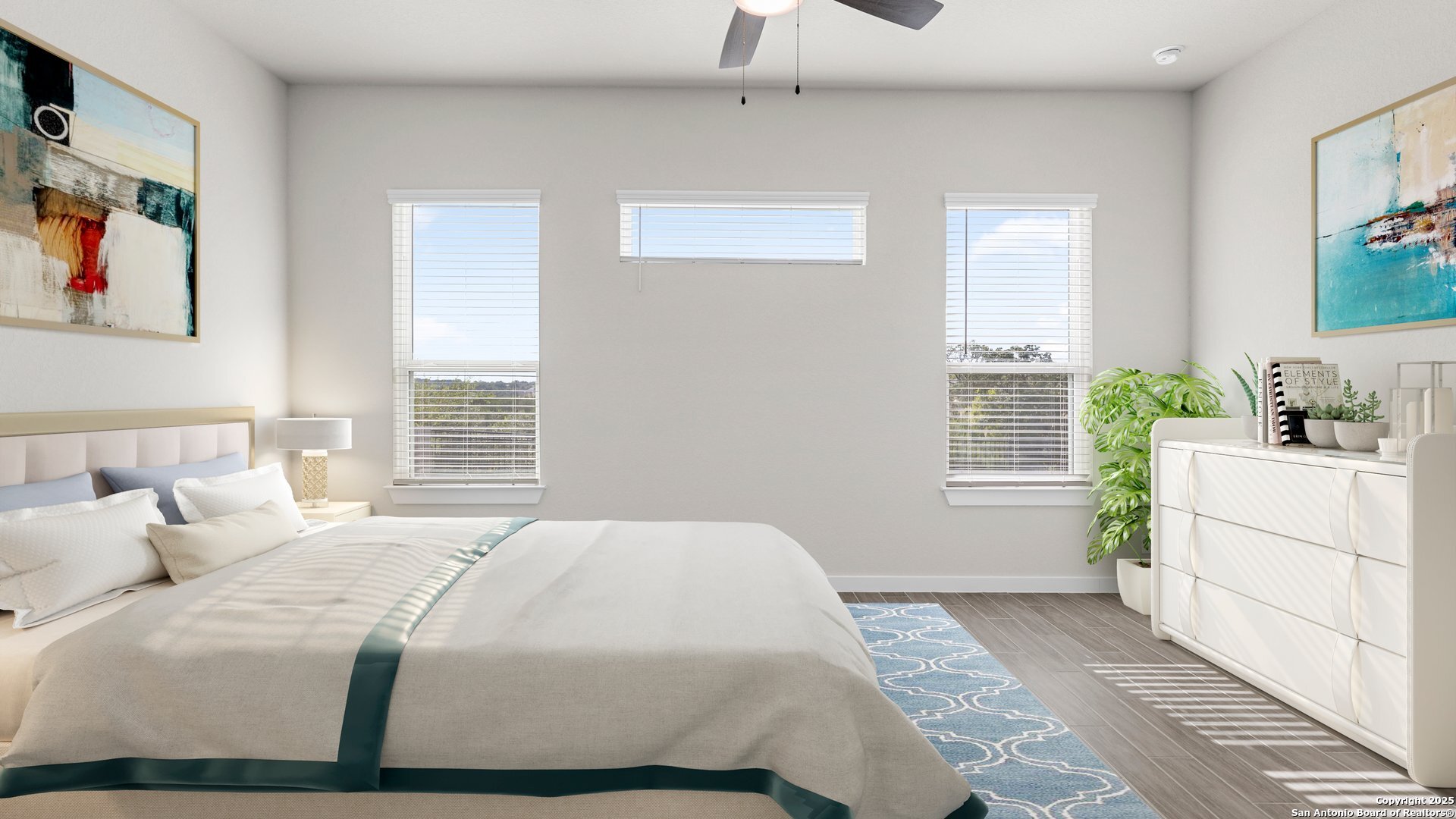 1551 Terrys Gate Road New Braunfels, TX 78132 - Photo 10 of 32 a bedroom with a bed and a window