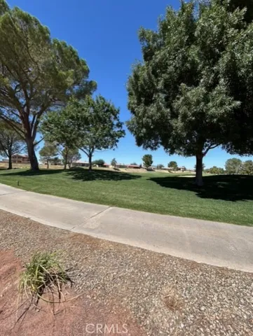a view of road with trees