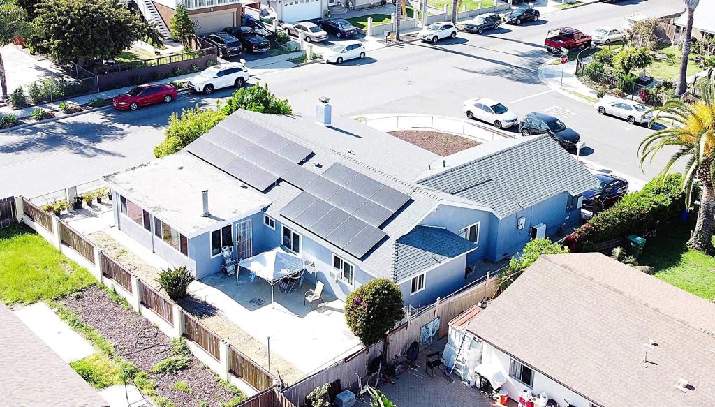 101 Lancer Avenue Oceanside, CA 92058 - Photo 16 of 17 an aerial view of a house with a yard
