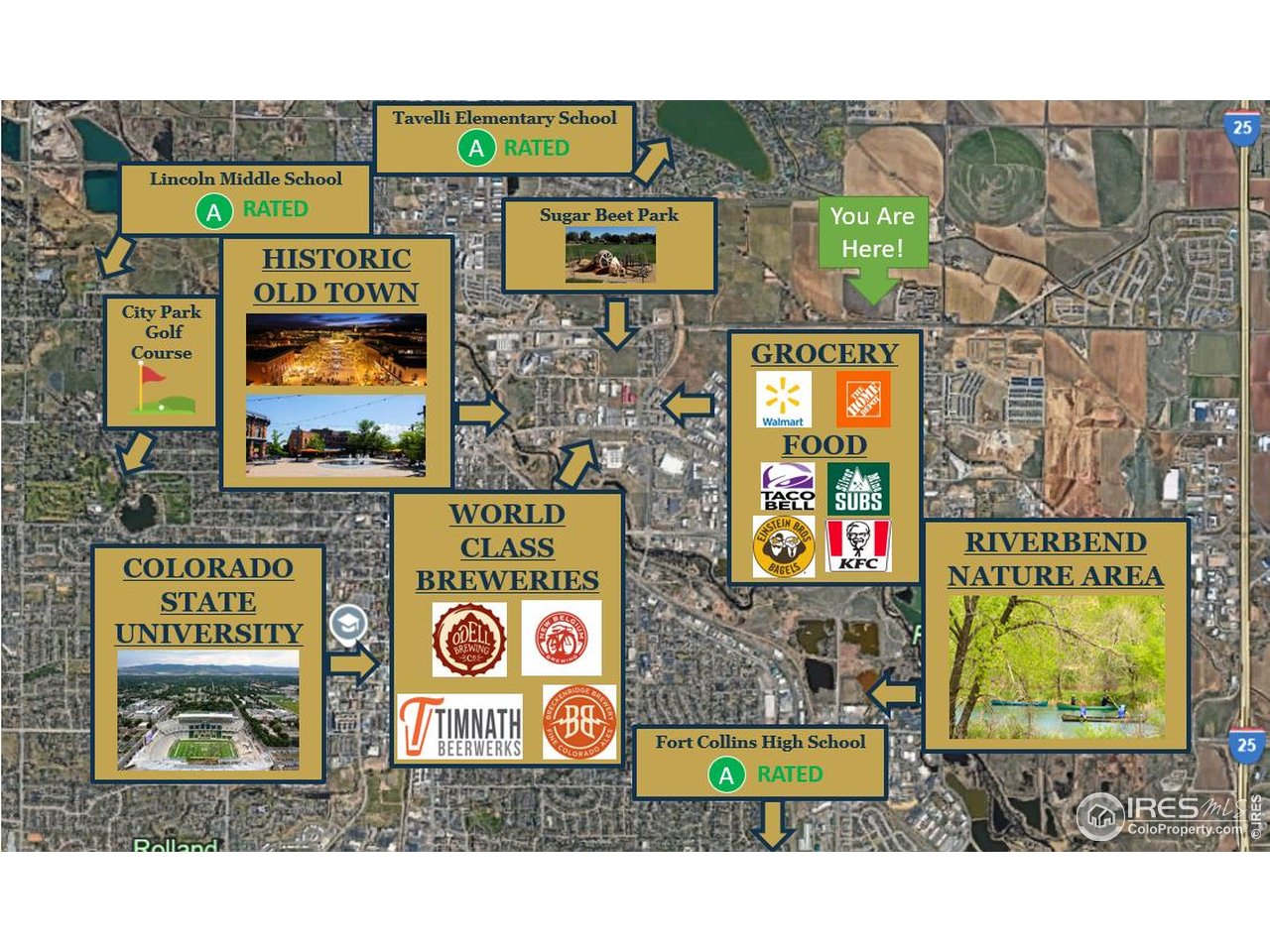 2291 East Suniga Road Fort Collins, CO 80524 - Photo 17 of 25 Local map