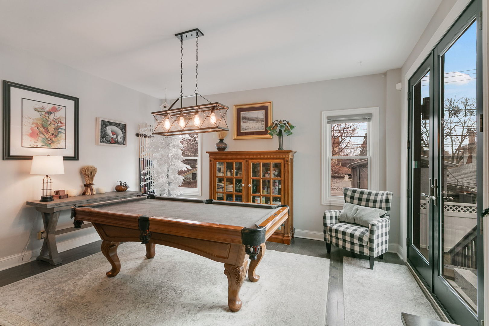 3239 Wesley Avenue Berwyn, IL 60402 - Photo 6 of 29 a bedroom with furniture and a chandelier