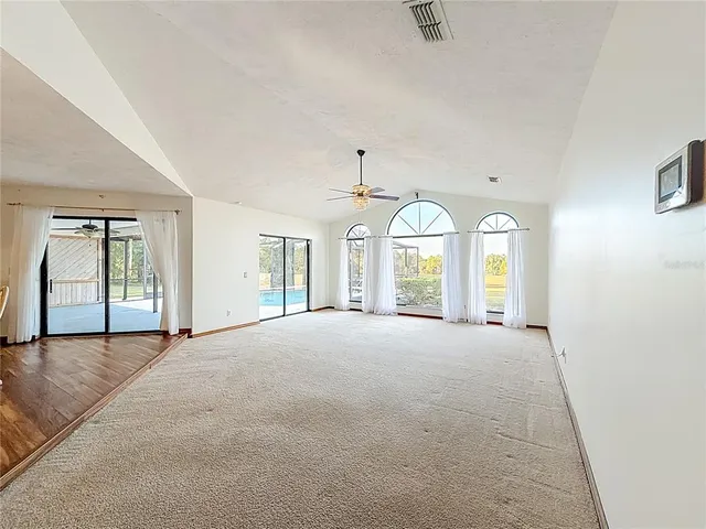 a very nice looking room with a large window