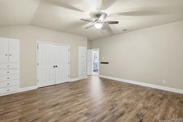 wooden floor in an empty room