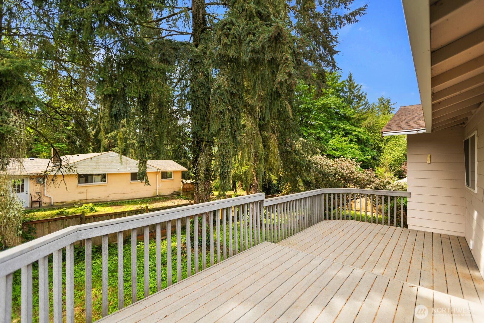 21627 9th Place West Bothell, WA 98021 - Photo 36 of 40 a view of a balcony with wooden floor