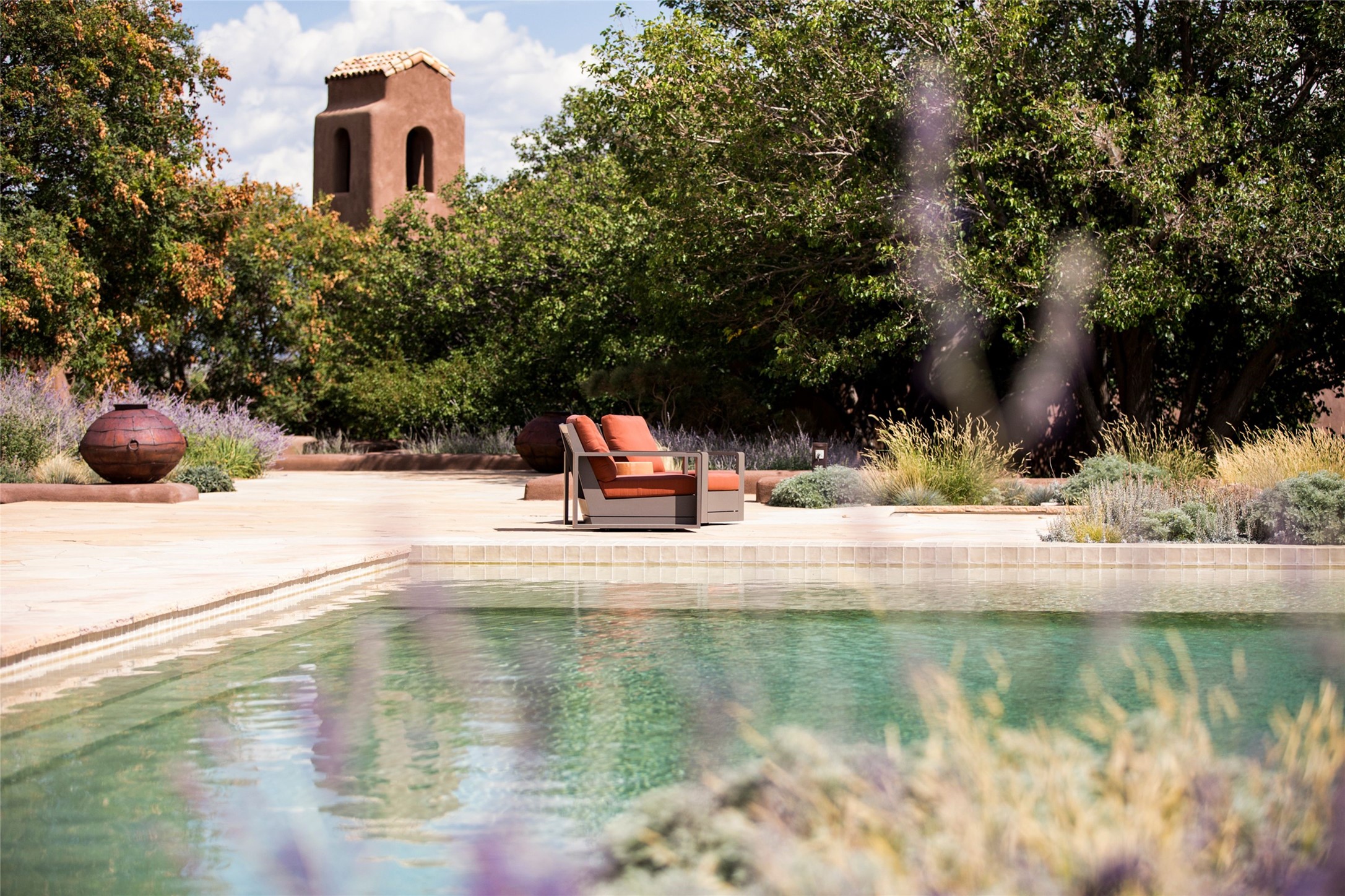 37 Rancho Alegre Road Santa Fe, NM 87508 - Photo 3 of 69 Poolside Views