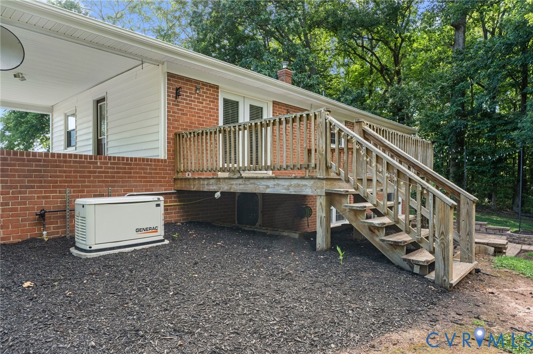 1496 Dorset Road Powhatan, VA 23139 - Photo 5 of 47 Rear of house