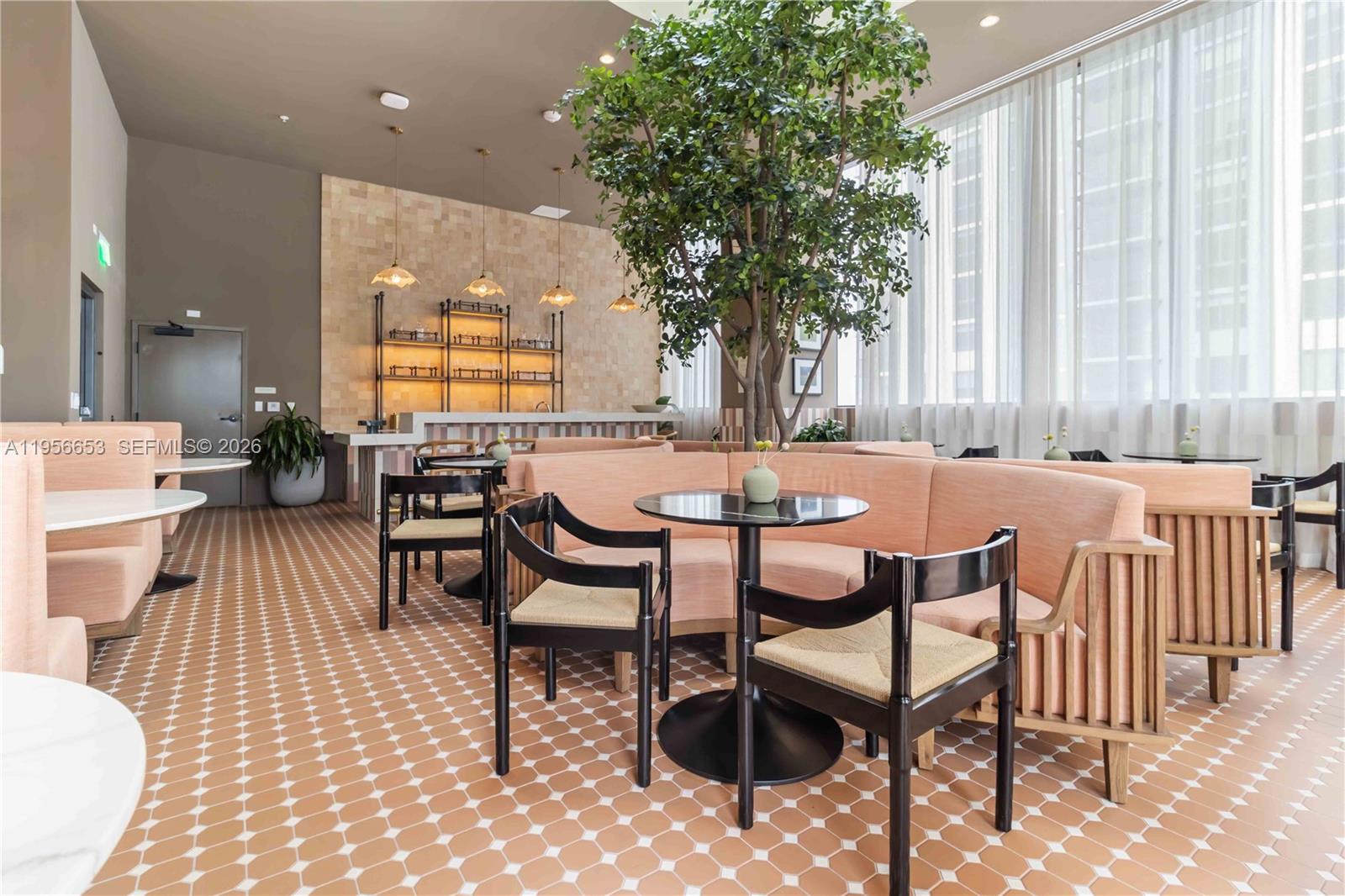 11 Northeast 6th Street, Unit 1513 Miami, FL 33132 - Photo 16 of 44 a outdoor space with chairs