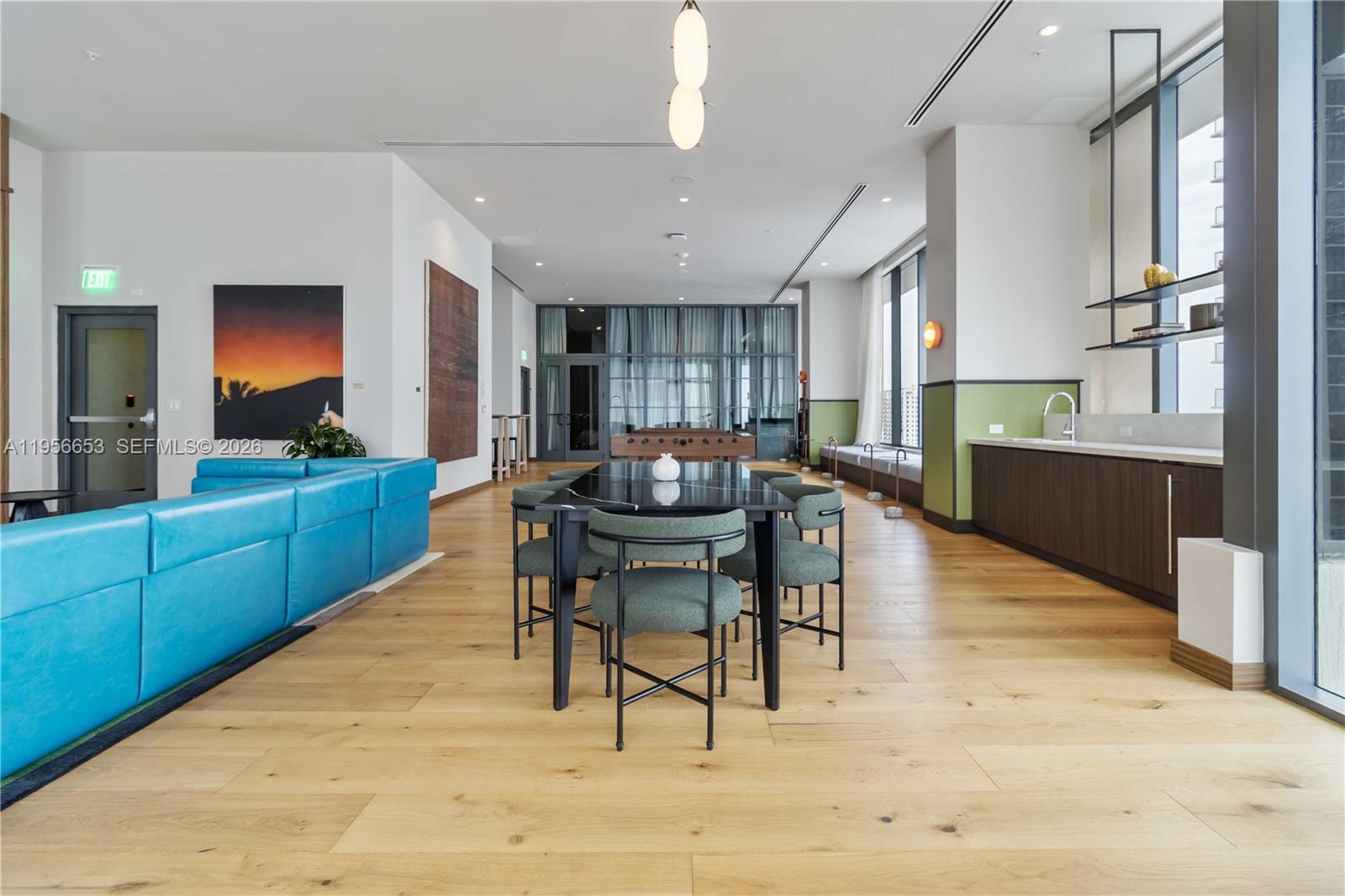 11 Northeast 6th Street, Unit 1513 Miami, FL 33132 - Photo 25 of 44 a view of a dining room with furniture
