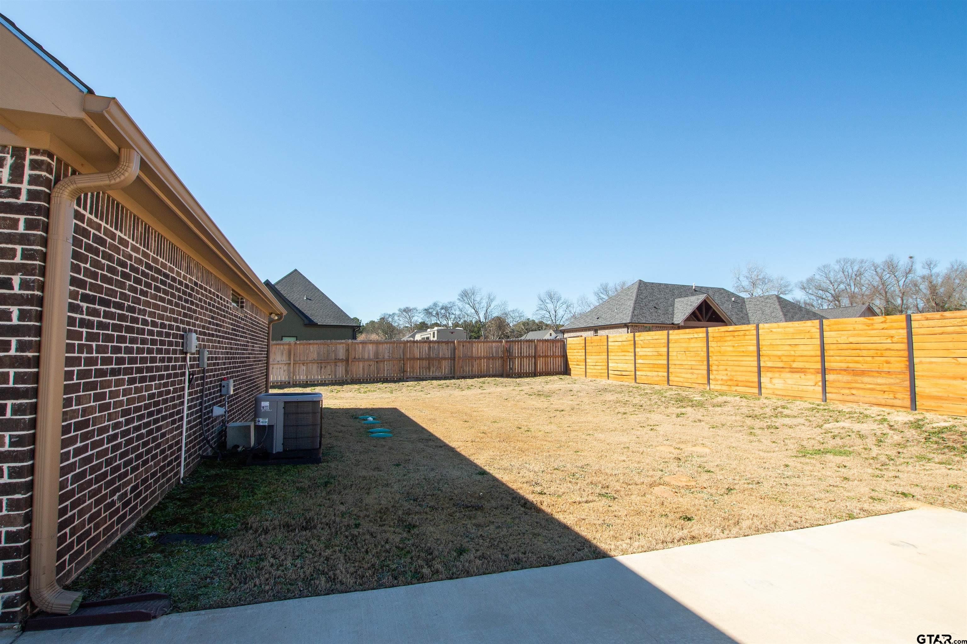 14716 Fallow Lane Tyler, TX 75706 - Photo 42 of 46 a view of back yard of the house