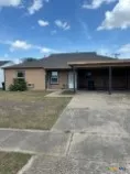 a backyard of a house