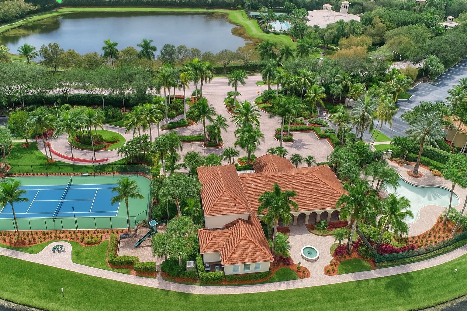 15135 Michelangelo Boulevard, Unit 108 Delray Beach, FL 33446 - Photo 13 of 17 an aerial view of a house