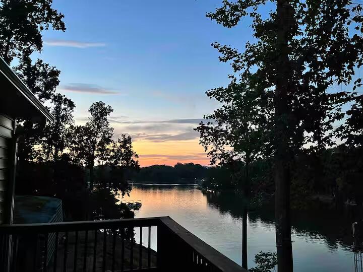 1970 Morewood Road Hardy, VA 24101 - Photo 44 of 61 a view of a lake from a balcony