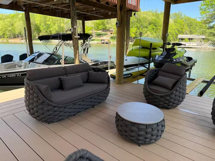 1970 Morewood Road Hardy, VA 24101 - Photo 49 of 61 a living room with furniture and a floor to ceiling window