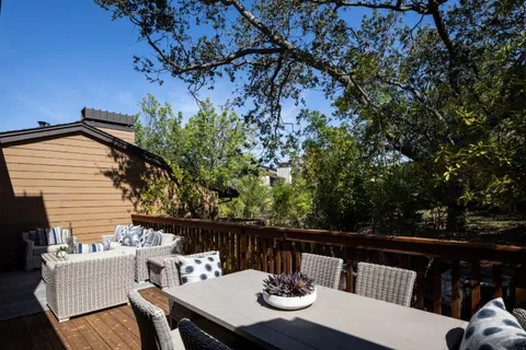 a view of balcony and patio