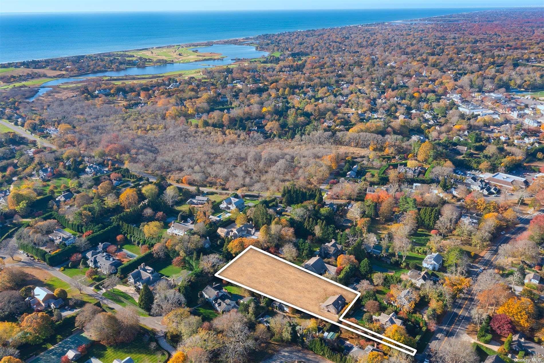 88 Pantigo Road East Hampton, NY 11937 - Photo 1 of 18 an aerial view of multiple house