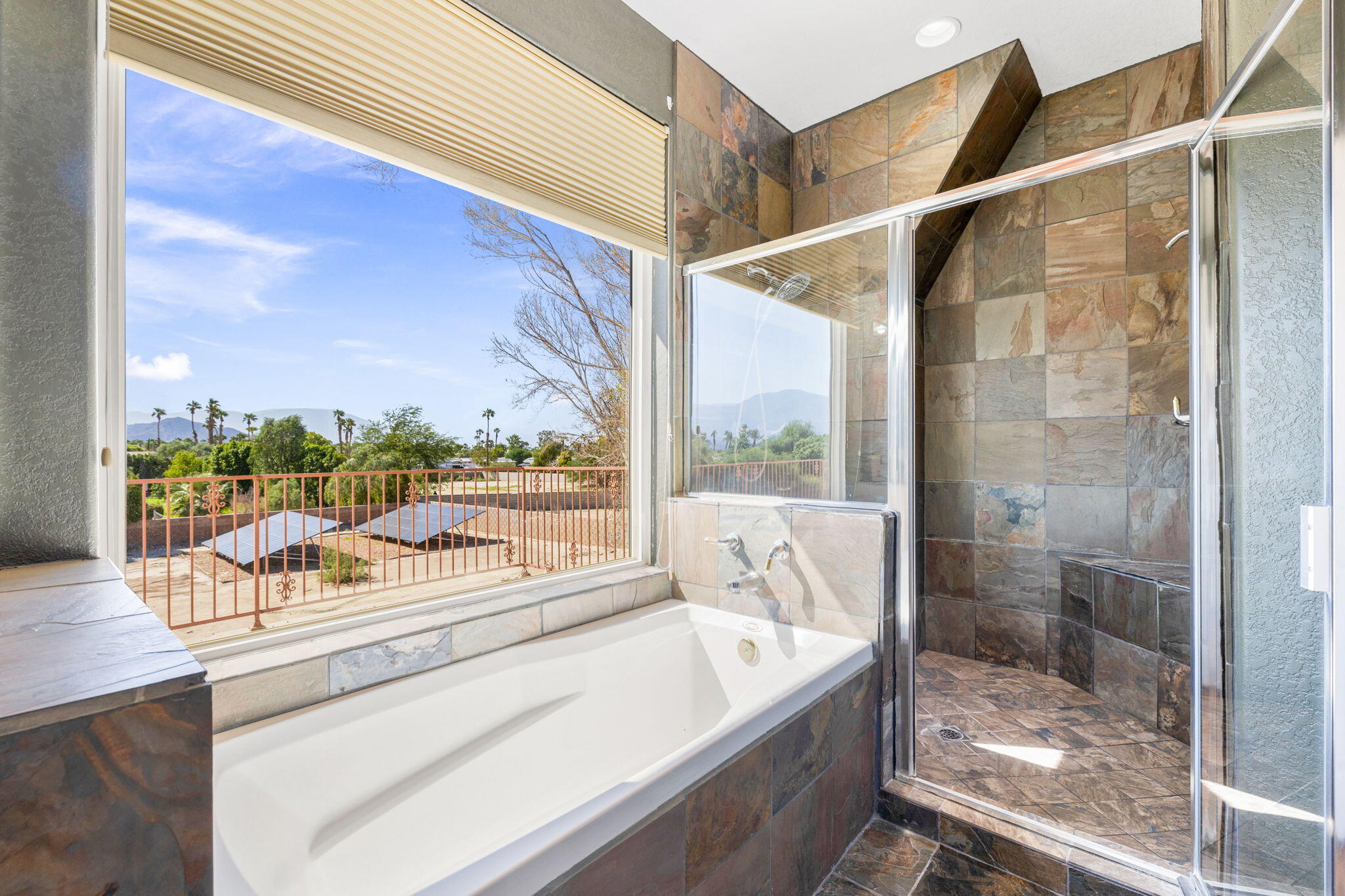 48755 Southview Place Indio, CA 92201 - Photo 54 of 55 a view of a bathroom with a bathtub