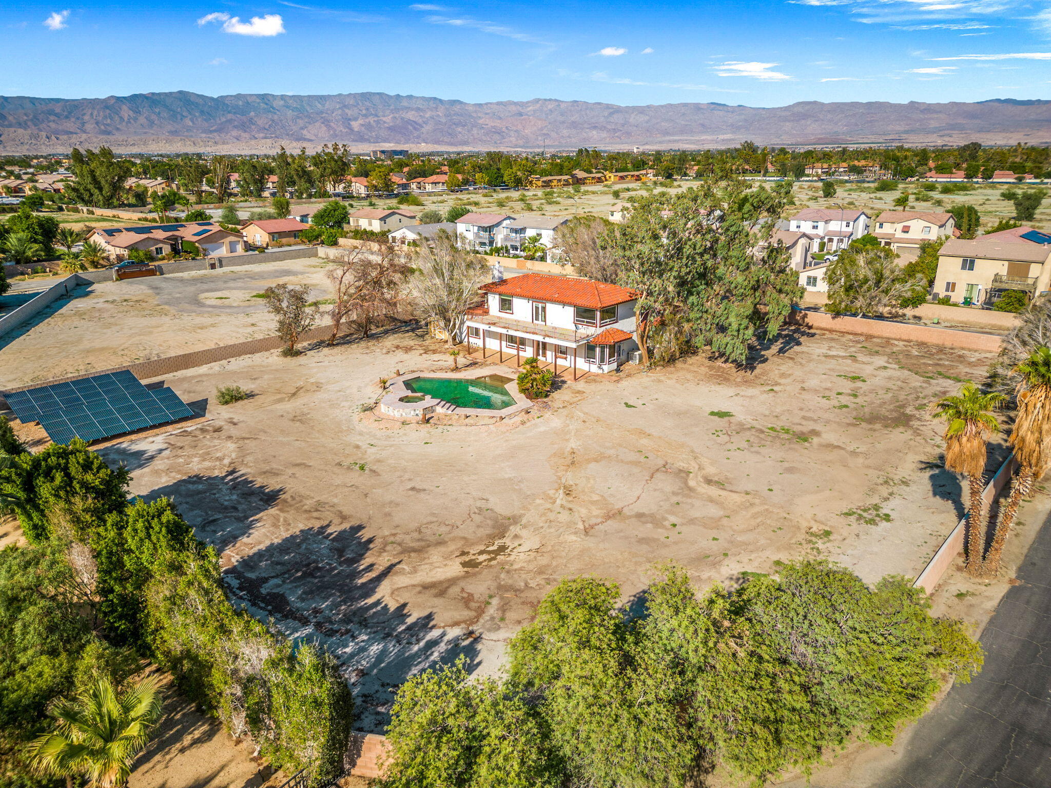 48755 Southview Place Indio, CA 92201 - Photo 6 of 55 a view of a city with an ocean view