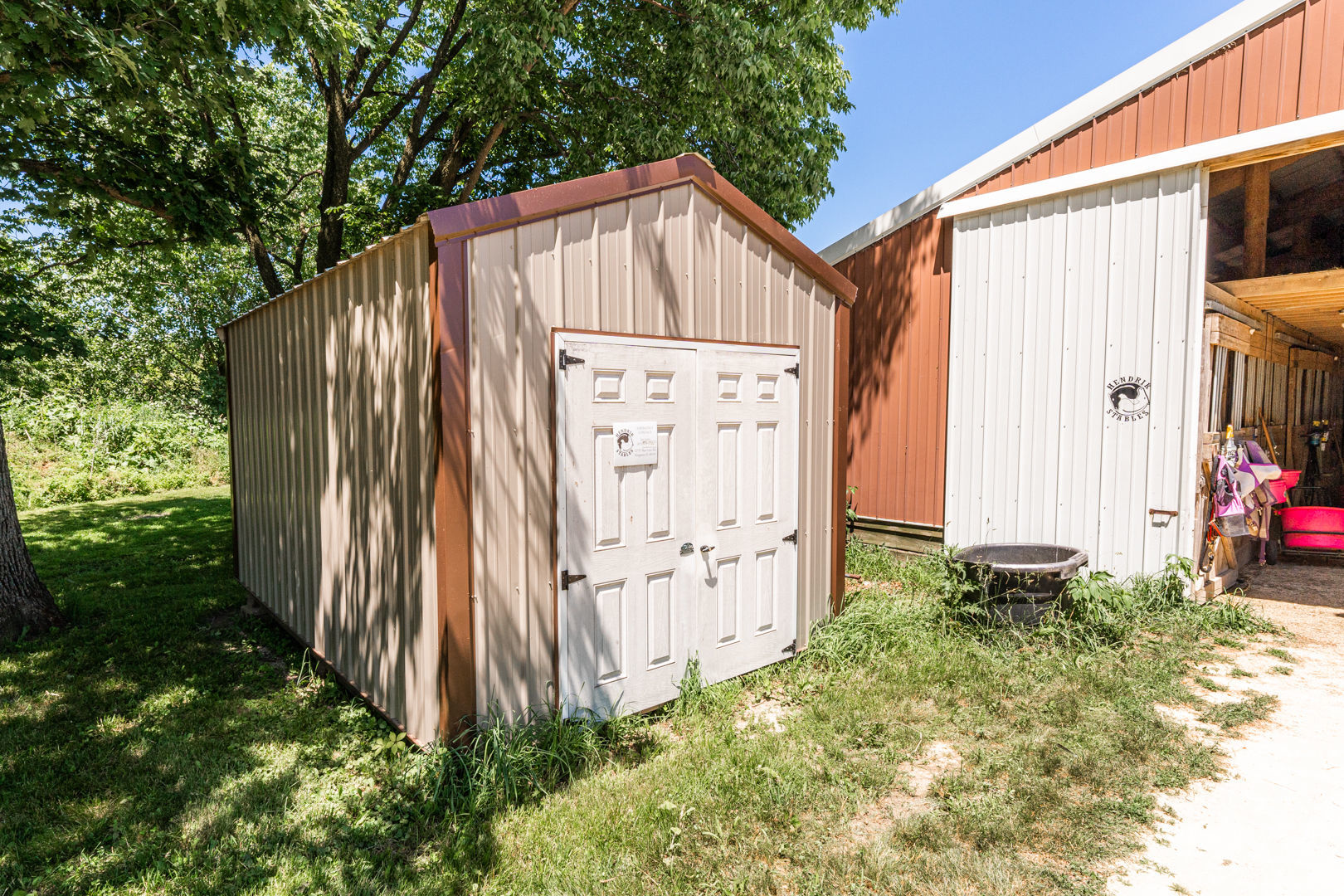 12757 Base Line Road Genoa, IL 60135 - Photo 32 of 49 a view of back yard of the house