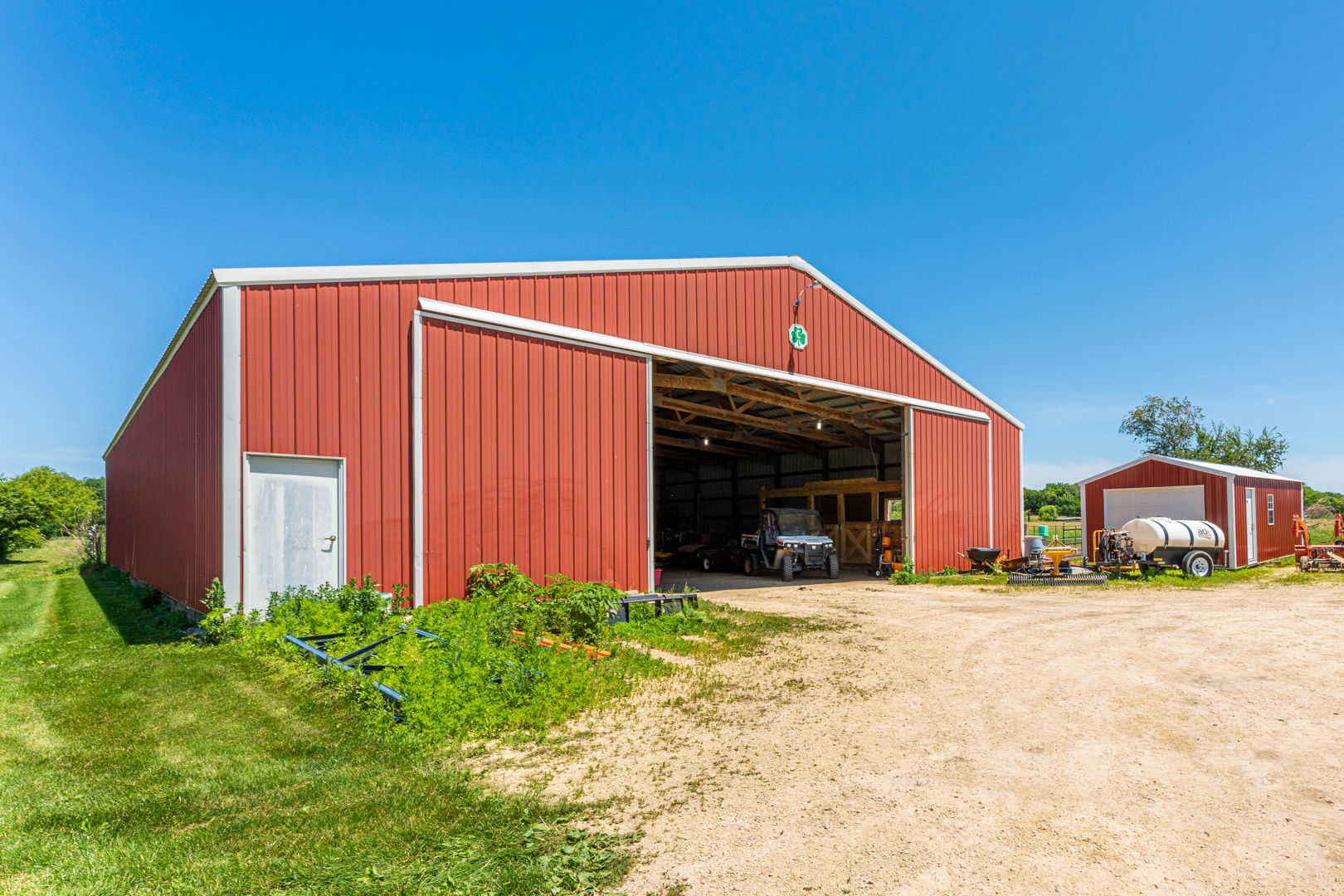 12757 Base Line Road Genoa, IL 60135 - Photo 39 of 49 a view of a house with a yard