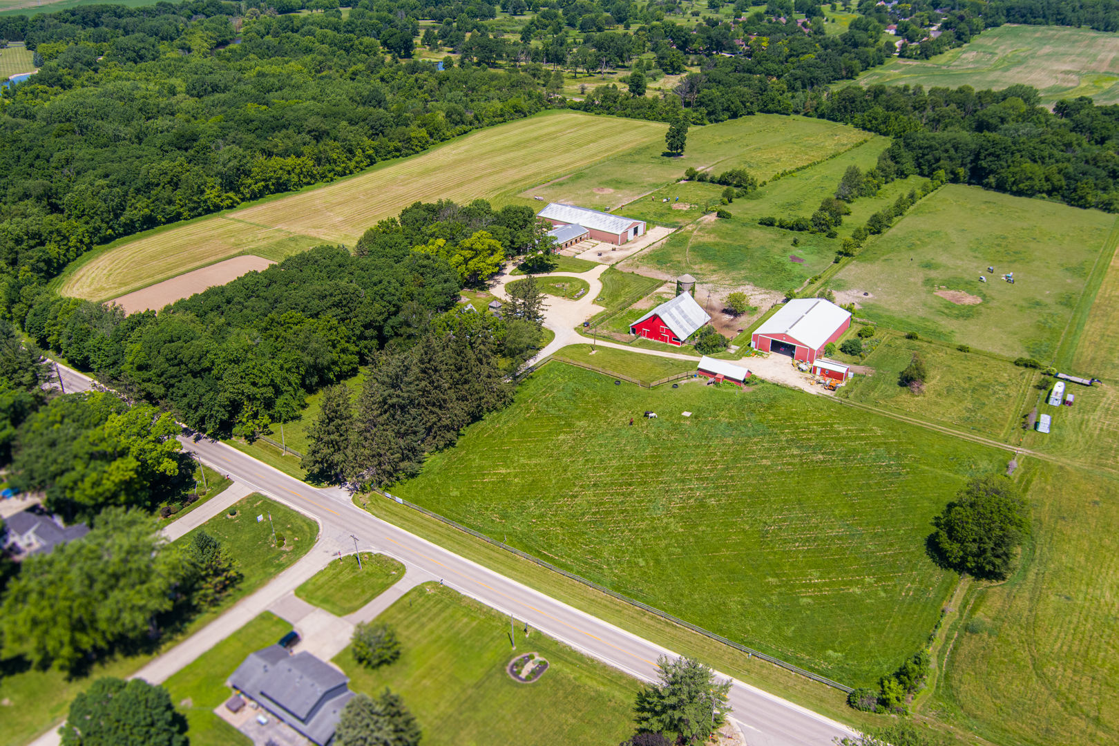 12757 Base Line Road Genoa, IL 60135 - Photo 6 of 49 a view of a tennis court