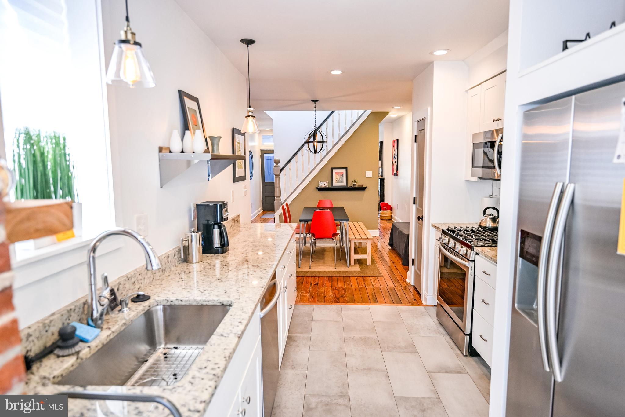 2939 Keswick Road Baltimore, MD 21211 - Photo 17 of 55 Gourmet kitchen w/ granite counters & SS appl